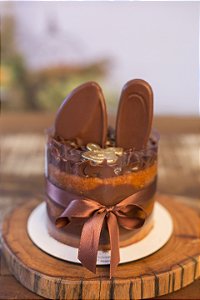 Mini Bolo de cenoura recheado 15cm