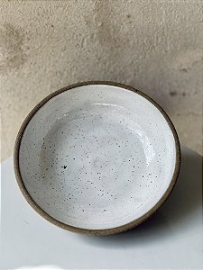 BOWL CERÂMICA BRANCO 18CM
