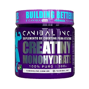 CREATINA 100% 300G - CANIBAL INC