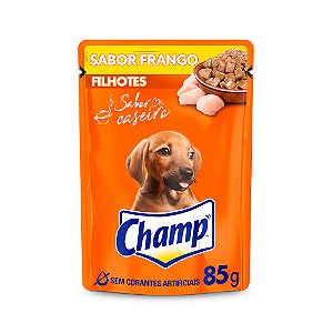 Sachê Champ Cães Filhotes Sabor Frango 85g