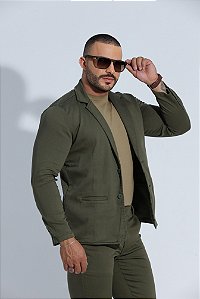 BLAZER SLIM FIT - VERDE MILITAR