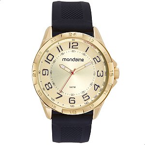 Relógio Masculino Mondaine Analógico Esportivo Dourado 53829GPMVDI4