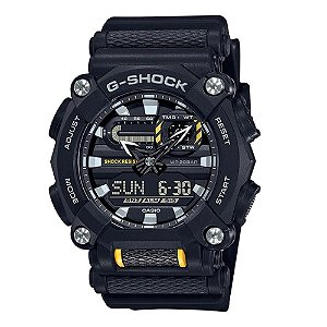 Relógio de Pulso Masculino Casio G-Shock Anadigi Preto GA-900-1ADR