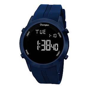 Relógio de Pulso Masculino Champion Esportivo Digital Azul CH40259A