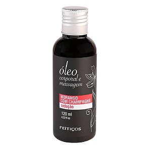 Óleo Corporal Sensorial de Massagem | Essência Relaxante Feitiços 120ml