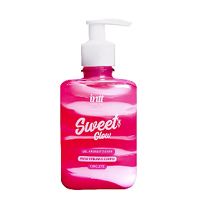 Hidratante para virilha e corpo Sweet Glow gel e creme
