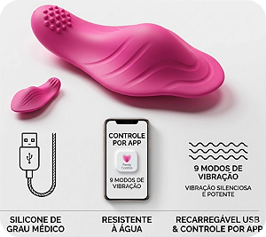 Connect Love - USB vibr@ calcinha