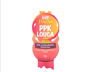 Gel Estimulante PPK Louca 15g Menta