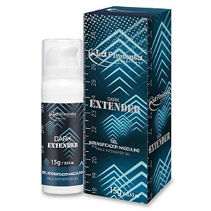 Gel Intensificador Masculino La Pimienta Dark Extender 15g - Performance e Prazer Prolongados