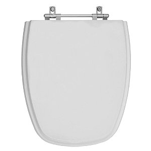 Assento Sanitário Monte Carlo Cinza Real (cinza claro) Para Vaso Deca