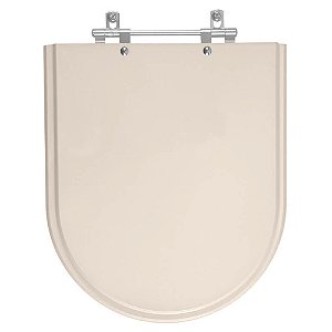 Assento Sanitário Carrara Amendoa para vaso Deca