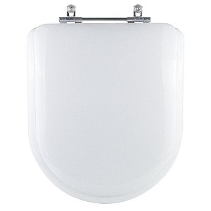 Tampa de Vaso Almofadada Duna Branco para Bacia Deca 6lpf