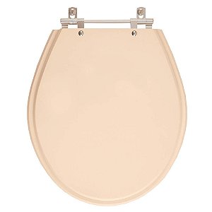 Assento Sanitário Ravena Rosa Floral para vaso Deca