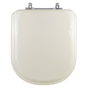 Tampa de Vaso Almofadada Vogue Plus Bege Claro para Bacia Deca 6lpf