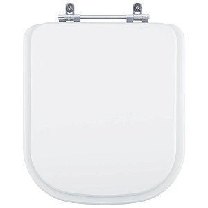 Tampa de Vaso Acrilico Axis Branco para bacia Deca 6lpf