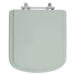 Assento Sanitário Poliester Bali Verde Agua para vaso Incepa