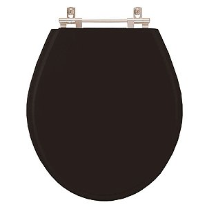Assento Sanitário Carina Preto para Ideal Standard