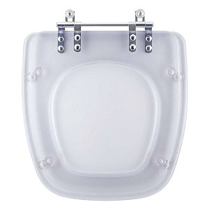 Assento Sanitário Poliester Fit Transparente para vaso Celite