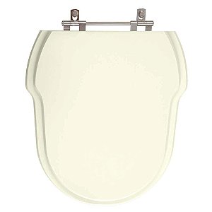 Assento Sanitário Hampton Biscuit (Bege Claro) para vaso Incepa