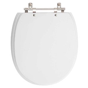 Tampa de Vaso Poliéster De Ville Branco para bacia Deca