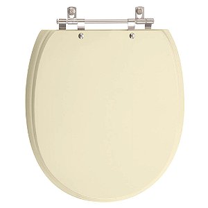 Assento Sanitário De Ville Amendoa para vaso Deca