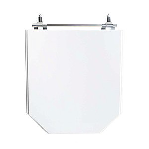 Assento Sanitário Tampa de Vaso Branco MDF Laqueado Atrium para bacia Incepa