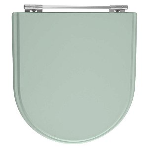 Assento Sanitário Poliester Calypso Verde Agua para vaso Incepa