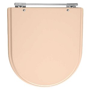 Assento Sanitário Poliester Calypso Coral para vaso Incepa