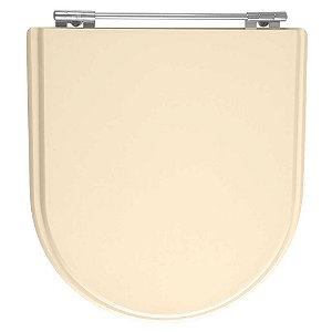 Assento Sanitário Calypso Pêssego Rosa Shell para vaso Incepa Laufen Cidamar