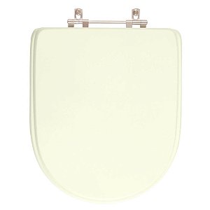 Assento Sanitário Poliester Donna Pergamon (Bege Claro) para vaso Celite