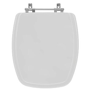 Assento Sanitário Stylus Cinza Prata para vaso Celite