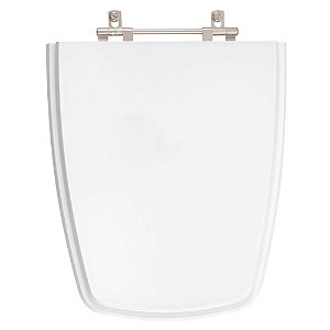 Assento Sanitário Poliester Stylus Excellence Branco para vaso Celite
