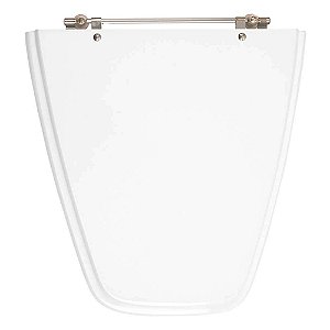 Assento Sanitário Poliester Plaza Branco para vaso Ideal Standard