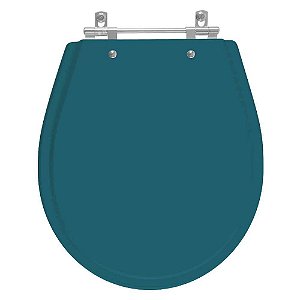Assento Sanitário Poliester Avalon Verde Amazonia para vaso Ideal Standard