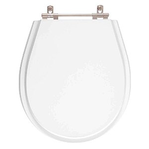 Assento Sanitário Poliester Avalon Neve (Branco) para vaso Ideal Standard