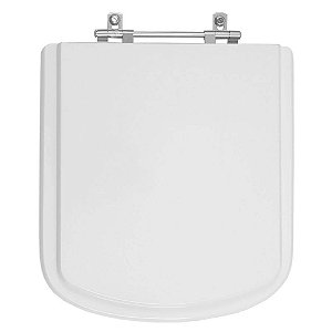 Assento Sanitário Lirio Cinza Para Louça Fiori