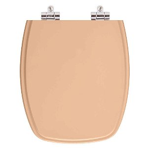 Assento Sanitario Poliester com Amortecedor Stylus Pessego para Vaso Celite