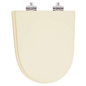Assento Sanitario com Amortecedor Century Creme para Vaso Deca