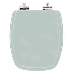 Assento Sanitario com Amortecedor Stylus Verde Agua para Vaso Celite