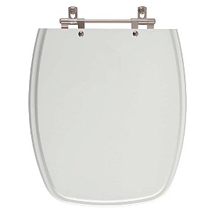 Assento Sanitario Palladium Cinza Claro para vaso Celite