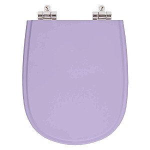 Assento Sanitario Poliester com Amortecedor Paris Bermuda para Vaso Ideal Standard
