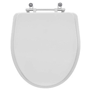Assento Sanitario Poliester Victoria Branco para vaso Roca