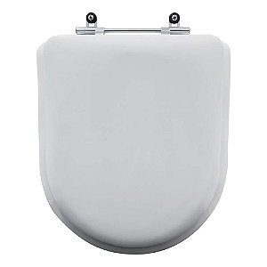 Assento Sanitário Almofadado Montezzi Branco para vaso Belize