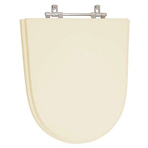 Assento Sanitário Century Creme (Bege Claro) para vaso Deca