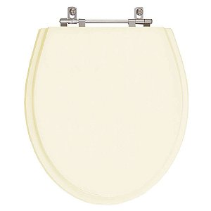 Assento Sanitário Windsor Creme (Bege Claro) para vaso Deca