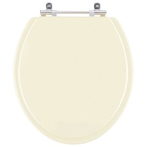 Assento Sanitário Convencional / Oval Biscuit (Bege Claro) para Louça Incepa