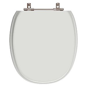 Assento Sanitário Massima Cinza Platina para vaso Incepa