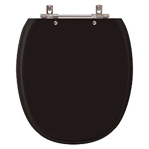 Assento Sanitário Ascot Preto para vaso Ideal Standard