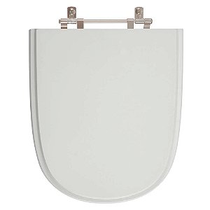 Assento Sanitário Ezedra Sterling Silver (Cinza Claro) para vaso Ideal Standard