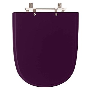 Assento Sanitário Ezedra Ametista para vaso Ideal Standard